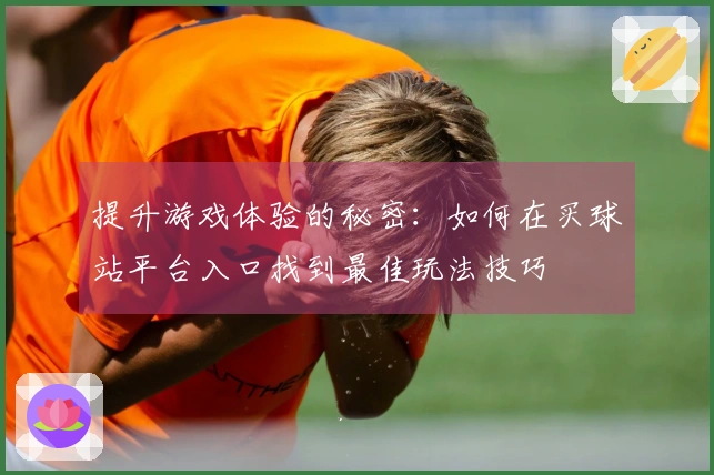 提升游戏体验的秘密：如何在买球站平台入口找到最佳玩法技巧